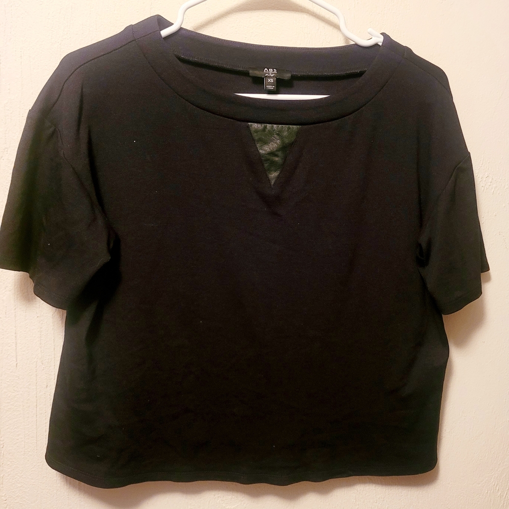 Desire Collection Black Boxy Style Top
